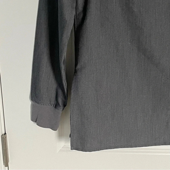 FIGS Bellery Zip Up Scrub Jacket/Grey - 29385 - Picture 12 of 16